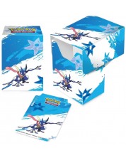Cutie de stocare pentru carduri Ultra Pro Deck Box: Pokemon TCG - Greninja (75 bc.)