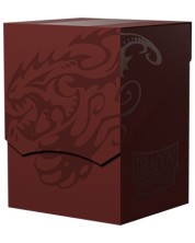 Cutie pentru carti de joc Dragon Shield Deck Shell - Blood Red (100 buc.) -1