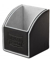 Cutie pentru carti de joc Dragon Shield Nest Box - Black/Light Grey (100 buc.) -1