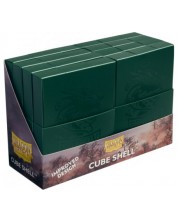 Cutii pentru cărți Dragon Shield Cube Shell - Forest Green (8 buc.) 