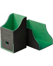 Cutie pentru carti de joc Dragon Shield Nest Box - Black/Green (100+ buc.)