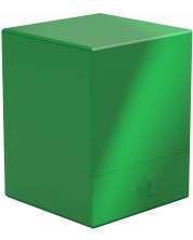 Cutie pentru carti de joc Ultimate Guard Boulder Deck Case Solid - Verde (100+ buc.) -1
