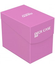 Cutie pentru carti de joc  Ultimate Guard Deck Case Standard Size - Roz (133+ buc.) -1