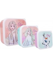 Cutie pentru mâncare 3 în 1 Vadobag Let's Eat - Frozen II -1