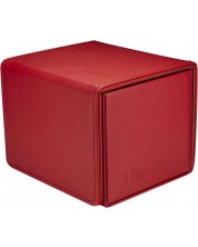 Cutie pentru cărți Ultra Pro Vivid Alcove Edge - Red (100 buc.)