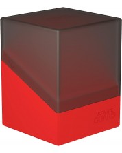 Cutie pentru carti de joc Ultimate Guard Boulder Deck Case Synergy - negru/roșu (100+ buc.) -1