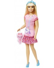 Păpușa Barbie - Malibu cu accesorii -1