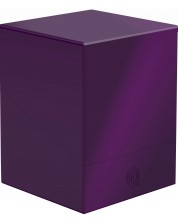 Cutie pentru carti de joc Ultimate Guard Boulder Boulder Deck Case Solid - Violet (100+ buc.) -1