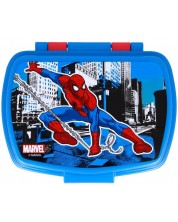 Cutie pentru mâncare Stor - Spiderman, albastră -1