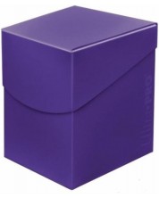 Cutie pentru cărți Ultra Pro - Eclipse PRO Deck Box, Royal Purple (110 buc.)