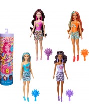 Păpușă Barbie  Color Reveal - Rainbow Groovy, sortiment  -1