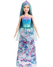 Păpușă Barbie Dreamtopia - Cu păr turcoaz