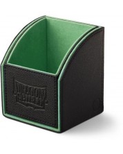 Cutie pentru cărți Dragon Shield - Nest Box Black/Green (100 buc.)