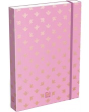 Cutie cu gumă de șters Lizzy Card Cornell Pink Bee - A4 -1