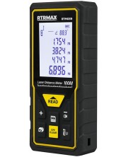 Flexometro cu laser RTRMAX - 45165, 100 m, 7 functii -1