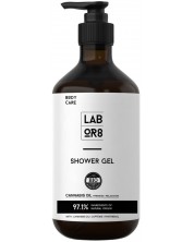 Labor8 Hemp Gel de dus cu ulei de canepa, 380 ml -1