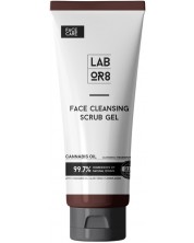 Labor8 Hemp Gel-scrub de curățare pentru față cu ulei de cânepă, 125 ml -1