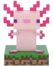 Lampă Paladone Games: Minecraft - Axolotl Icon