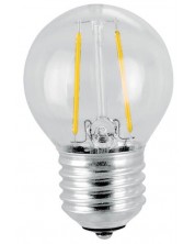 Bec cu LED Vivalux - GF45, E27, 4W, 3000K, filament -1