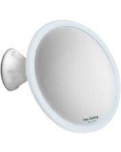 Oglindă cosmetică cu LED Innoliving - INN - 804, Ø16 cm, mărire 5X -1