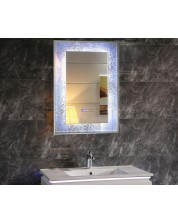 Oglindă de perete cu LED Inter Ceramic - ICL 1792, 60 x 90 cm, albastru -1