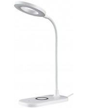 Lampa LED cu incarcator wireless Rabalux - Hardin, IP20, 5W, 210-720lm, alb -1