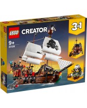 Constructor 3 in1 Lego Creator - Corabie de pirati (31109)