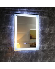 Oglindă de perete cu LED Inter Ceramic - ICL 1794, 50 x 70 cm, albastru -1