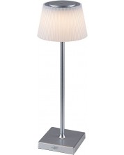 Lampă de masă LED Rabalux - Taena 76010, IP 44, 4 W, reglabilă, argintiu