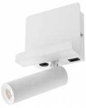 Aplică LED cu cheie Smarter - Panel 01-3083, USB, IP20, 3.5W, alb mat -1