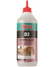 Lipici pentru lemn  Akfix - PVA, D2, 500 g, Alb -1