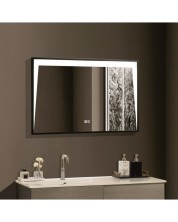 Oglindă de perete cu LED Inter Ceramic - ICL 1818, 60 x 90 cm, negru -1