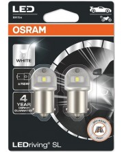 Becuri auto LED Osram - LEDriving, SL, R5W, 0.5W, 2 bucăți, albe -1