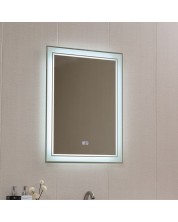 Oglindă de perete cu LED Inter Ceramic - ICL 1814, 60 x 80 cm, argintiu -1