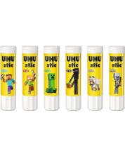 Lipici stick Uhu - Minecraft, 8 g, sortiment -1