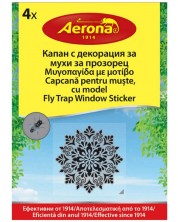 Aerona Window Strips - Inodor, 4 bucăți, anti-mușcă, decorat -1