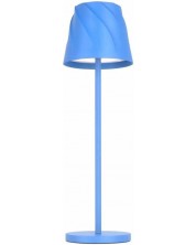Lampă de masă cu LED Vivalux - Estella 3W, IP54, reglabilă, albastru