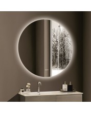 Oglindă de perete cu LED Inter Ceramic - Ø150, ICL 1826, Touch screen -1