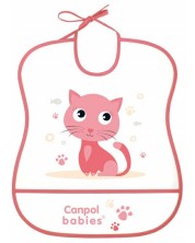 Baveta cu buzunar Canpol -pisică -1