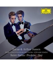 Lucas si Arthur Jussen - Saint-Saens / Poulenc / Say (CD)
