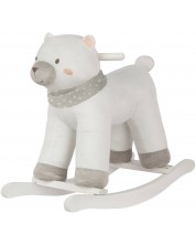 Jucărie balansoar KikkaBoo - White Bear -1