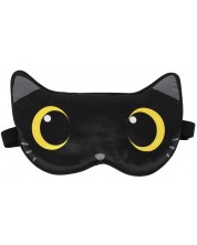 Mască de dormit I-Total Cats - Neagră -1