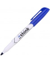 Marker pentru tabla alba Deli Think - EU00630, 1,2 mm, albastru