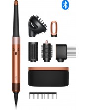 Ondulator de păr Dyson - HS08 Airwrap T3/T4, AmberSilk/PinkChampaign