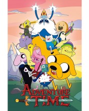 Poster maxi GB eye Animation: Adventure Time - Group	