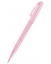 Marker pensula Pentel Sign Pen - SES15C, roz