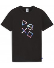 Tricou pentru bărbați Puma - PlayStation , negru