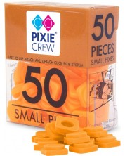 Pixeli mici de siliciu Pixie Crew - Portocaliu, neon, 50 buc