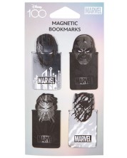 Semn magnetice pentru cărți Cool Pack Black - Disney 100, Marvel -1