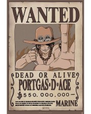 Maxi Poster GB eye Animation: One Piece - Ace Wanted Poster
